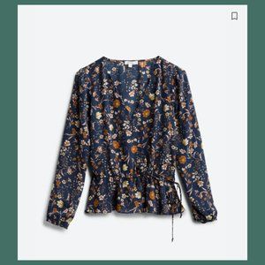 Cavanna Faux Wrap Blouse - S